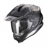 Scorpion ADF 9000 Desert Black/Silver Helmet